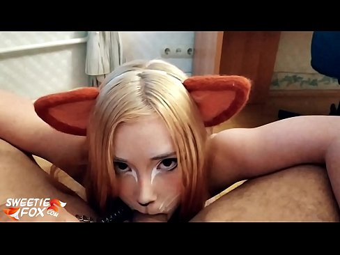 ❤️ Kitsune svelge pikk og cum i munnen Pornovideo hos oss ❌❤